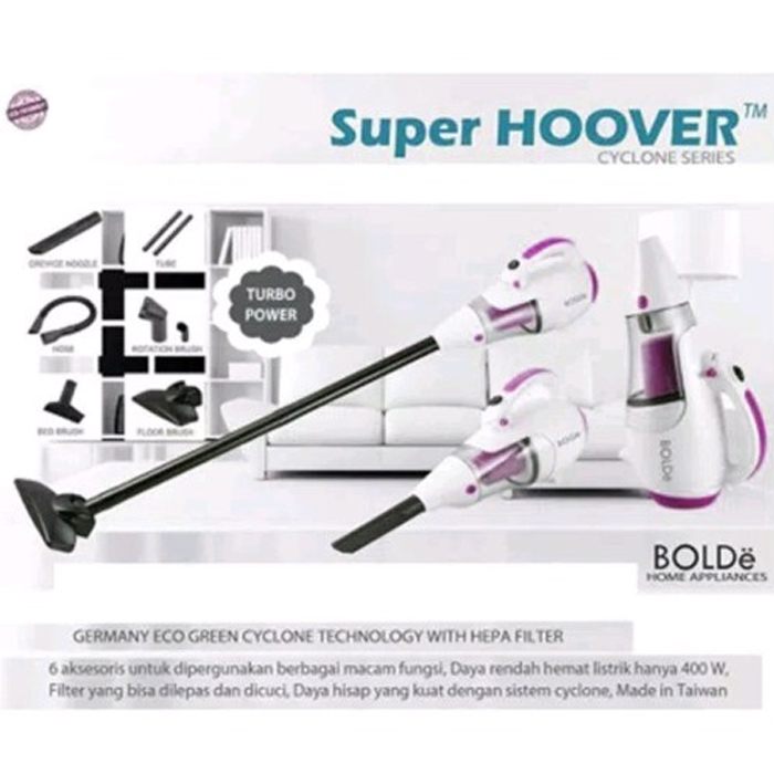 Bolde Super HOOVER CYCLONE - Pink